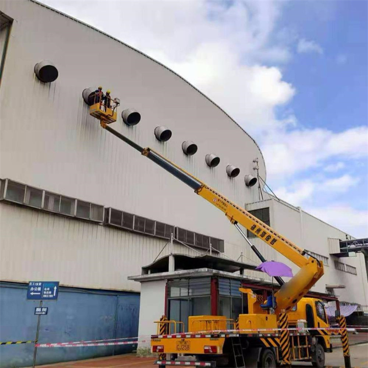 杨林尾镇高空作业车出租服务：专业广告牌安装解决方案